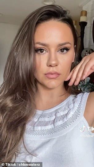 chloe waterz real or fake|TikTok 'Catfisher' reveals how she makes herself look YEARS .